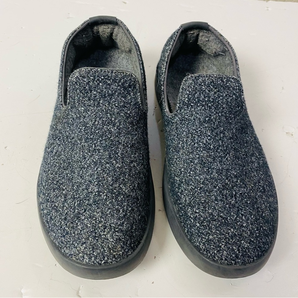 Allbirds Grey Wool Lounger Slip On Loafers Size 8 - Picture 2 of 7